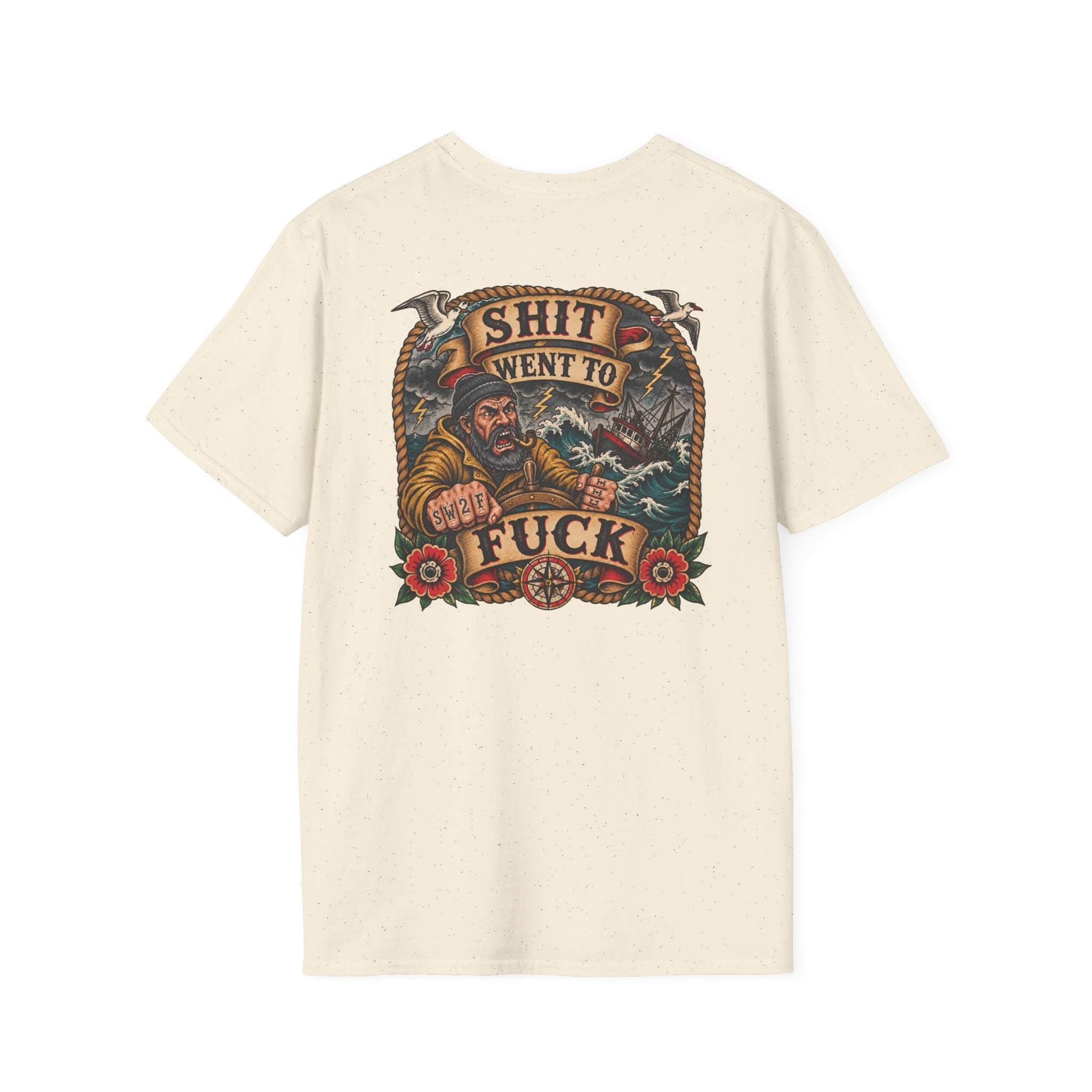 Shit Went To Fuck (SW2F) Fisherman T-Shirt