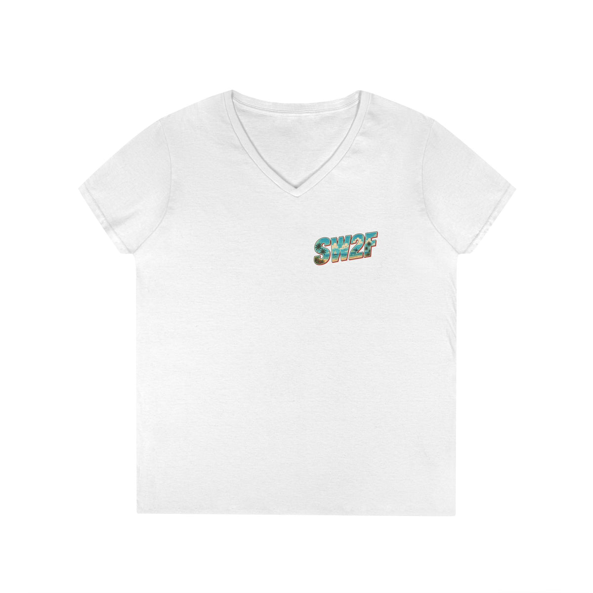 The "Shit Went To Fuck" Drunk Girl One Too Many V-Neck T-Shirt